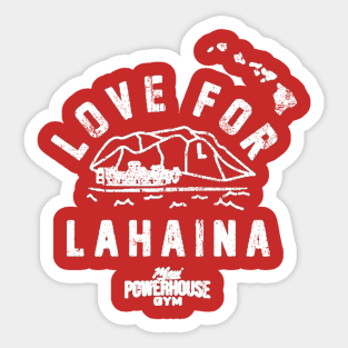 Love For Lahaina Maui Sticker